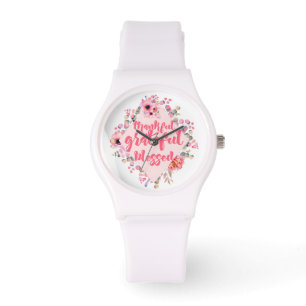 Thankful Grateful Blessed Watch