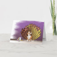 Thankful Grateful Sheltie Turkey Feathers