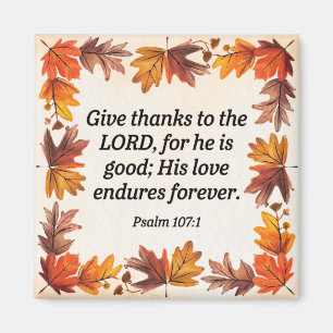 Thankful magnet