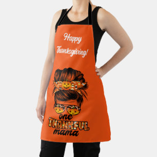 Thankful Mama Autumn Customise Text and Colour Apron