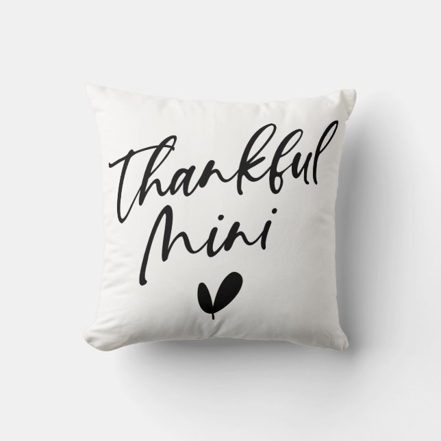 Thankful Mini Cushion (Front)