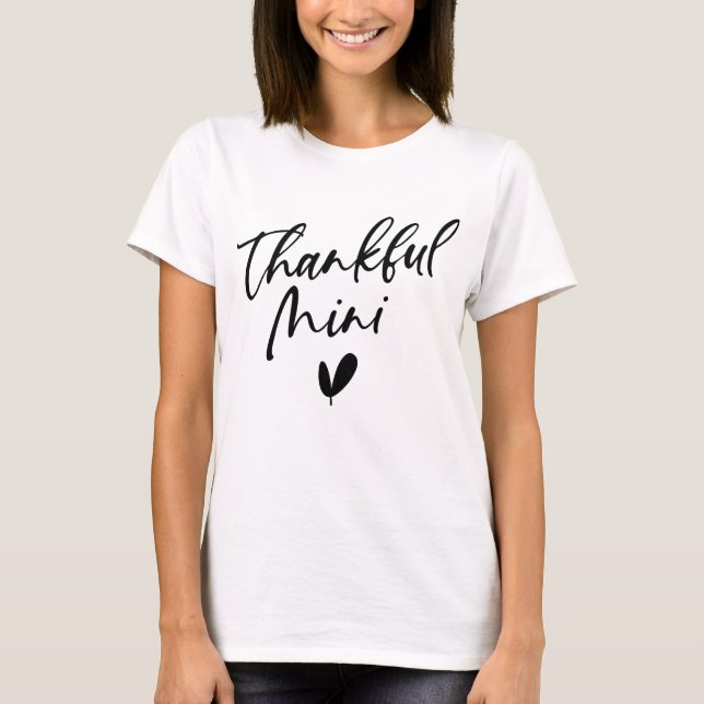 Thankful Mini T-Shirt (Front)