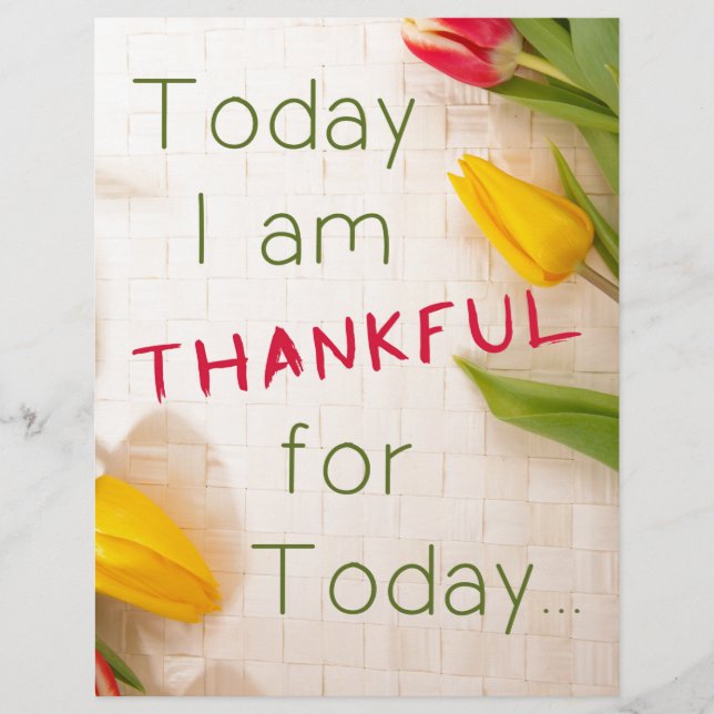 Thankful Motivational Qoutes (Front)