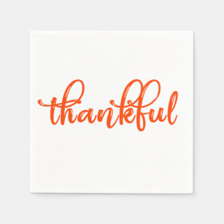 Thankful Napkin