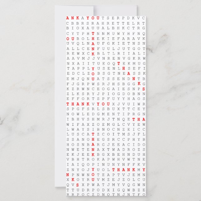 Thankful Notes To Say Thank You So Much (Front)