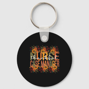 Thankful Nurse Case Manager Thanksgiving Case Mana Key Ring