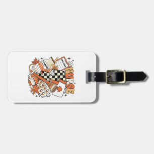 Thankful Nurse Life Turkey Cute Thanksgiving Nurse Luggage Tag