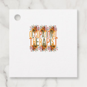 Thankful Occupational Therapist Thanksgiving OT Th Favour Tags
