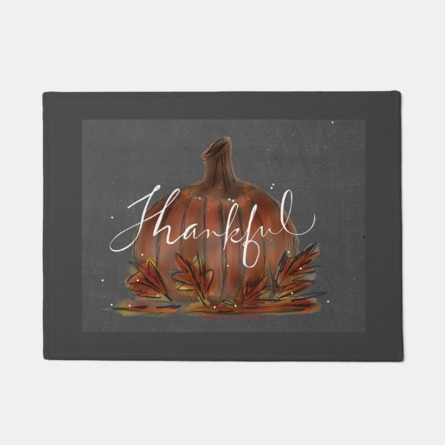 Thankful Outdoor Doormat (Front)
