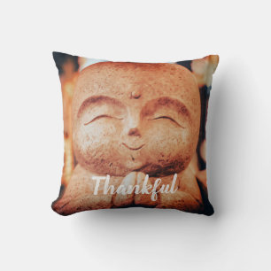 Thankful Smiling Buddha Cushion