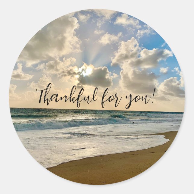 Thankful Sticker (Front)