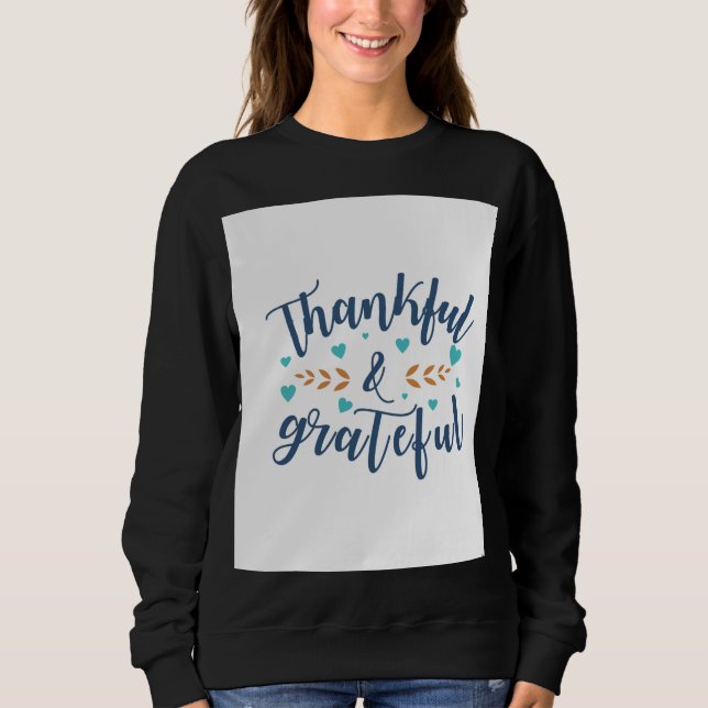thankful sweatshirt (Front)
