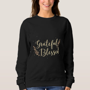 Thankful Sweatshirt Cozy Autumn Vibes Fall Gift