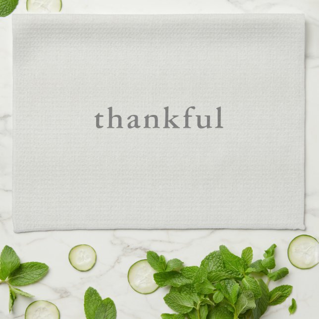 Thankful Tea Towel (Folded)