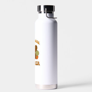 thankful teacher for women fall teacher thanksgivi water bottle