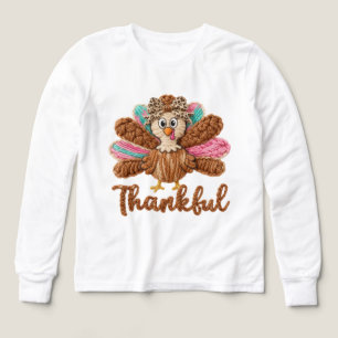 Thankful Turkey Design – Latch Hook Yarn Crochet S