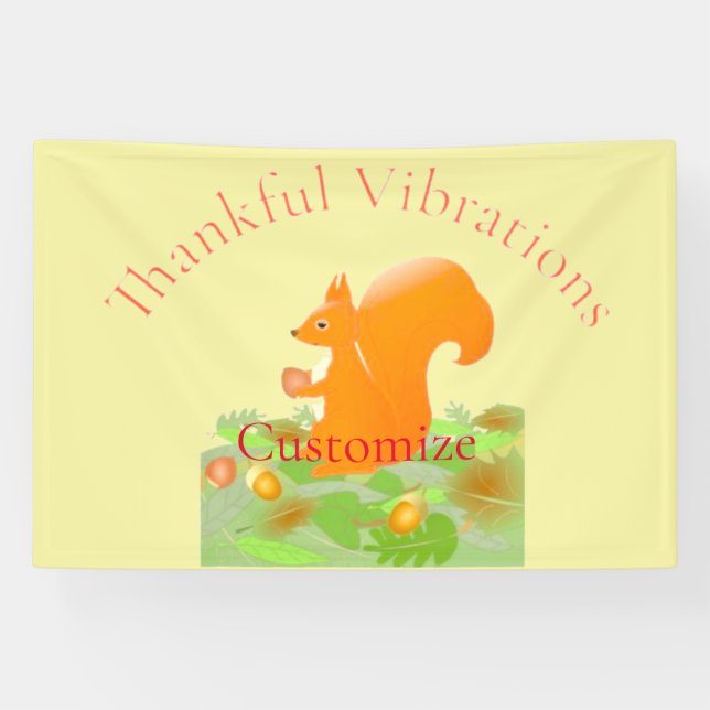 Thankful Vibes Squirrel Thunder_Cove Banner (Horizontal)
