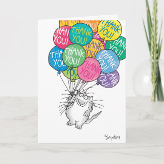 THANKS A BUNCH THANK YOU CARD