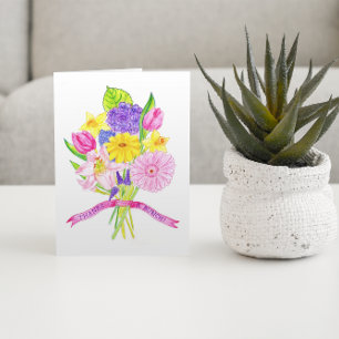 Thanks a Bunch Thank You Card