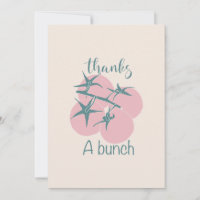 "Thanks a Bunch" Tomato-Themed