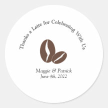 Thanks a Latte Sticker