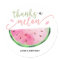 Thanks a Melon thank you sticker