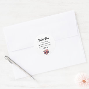 Thanks Appreciation Administrative Professionals Classic Round Sticker