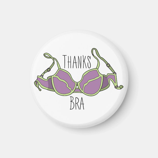 Thanks Bra Magnet (Front)