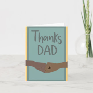 Thanks Dad, Father’s Day - Greeting card
