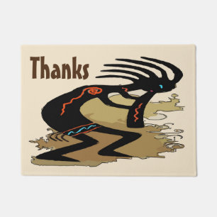 Thanks, edit text, Cocopelli Doormat