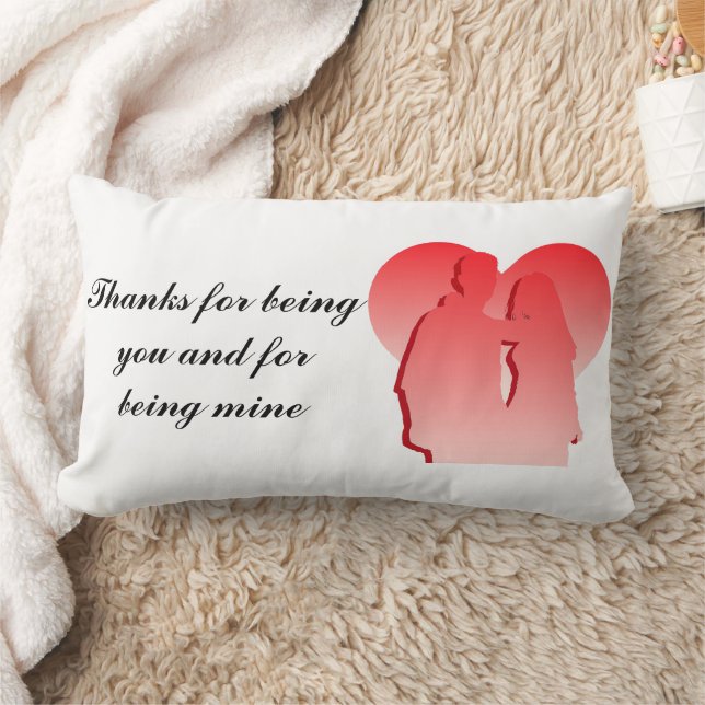 Thanks for being you lumbar cushion (Blanket)