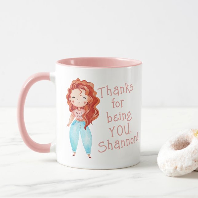 Thanks For Being You Mug (With Donut)