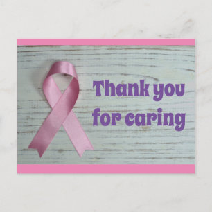 Thanks for caring postcard