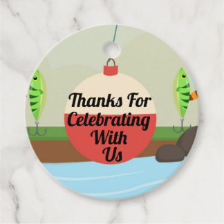 Thanks for Celebrating O-Fish-al 1st Birthday Favour Tags