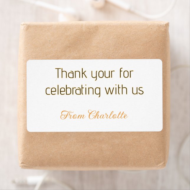 thanks for celebrating with us yellow black simple (Insitu)