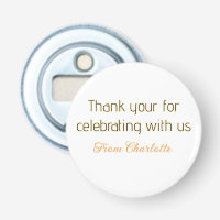 thanks for celebrating with us yellow black simple
