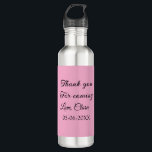thanks for coming add name text message  710 ml water bottle<br><div class="desc">Design</div>