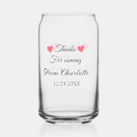 thanks for coming add name text message 