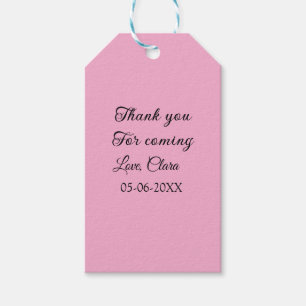 thanks for coming add name text message  gift tags