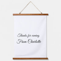 thanks for coming add name text message