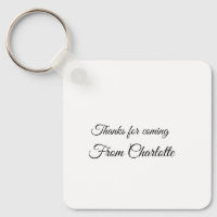 thanks for coming add name text message