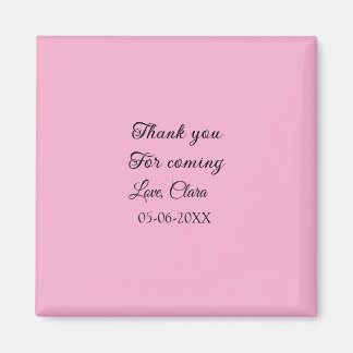thanks for coming add name text message  magnet