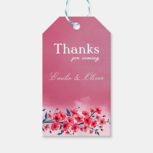 Thanks for coming and your name gift tags