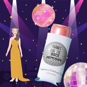 Thanks For Disco Memories Bachelorette Seltzer Can Cooler