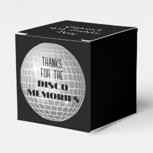 Thanks For Disco Memories Birthday Bachelorette Favour Box