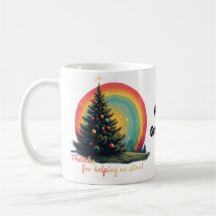 Thanks for Helping Me Shine Heartfelt Gratitude Coffee Mug