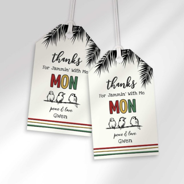 Thanks For Jammin' With Me Favour Tag (Creator Uploaded)