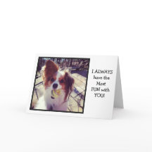 Thanks for Making my Life a Ball Papillon Card