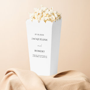 Thanks For Popping By Party Favour Modern Wedding Favour Box