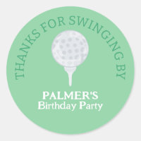 Thanks For Swinging By Golf Party Thank You